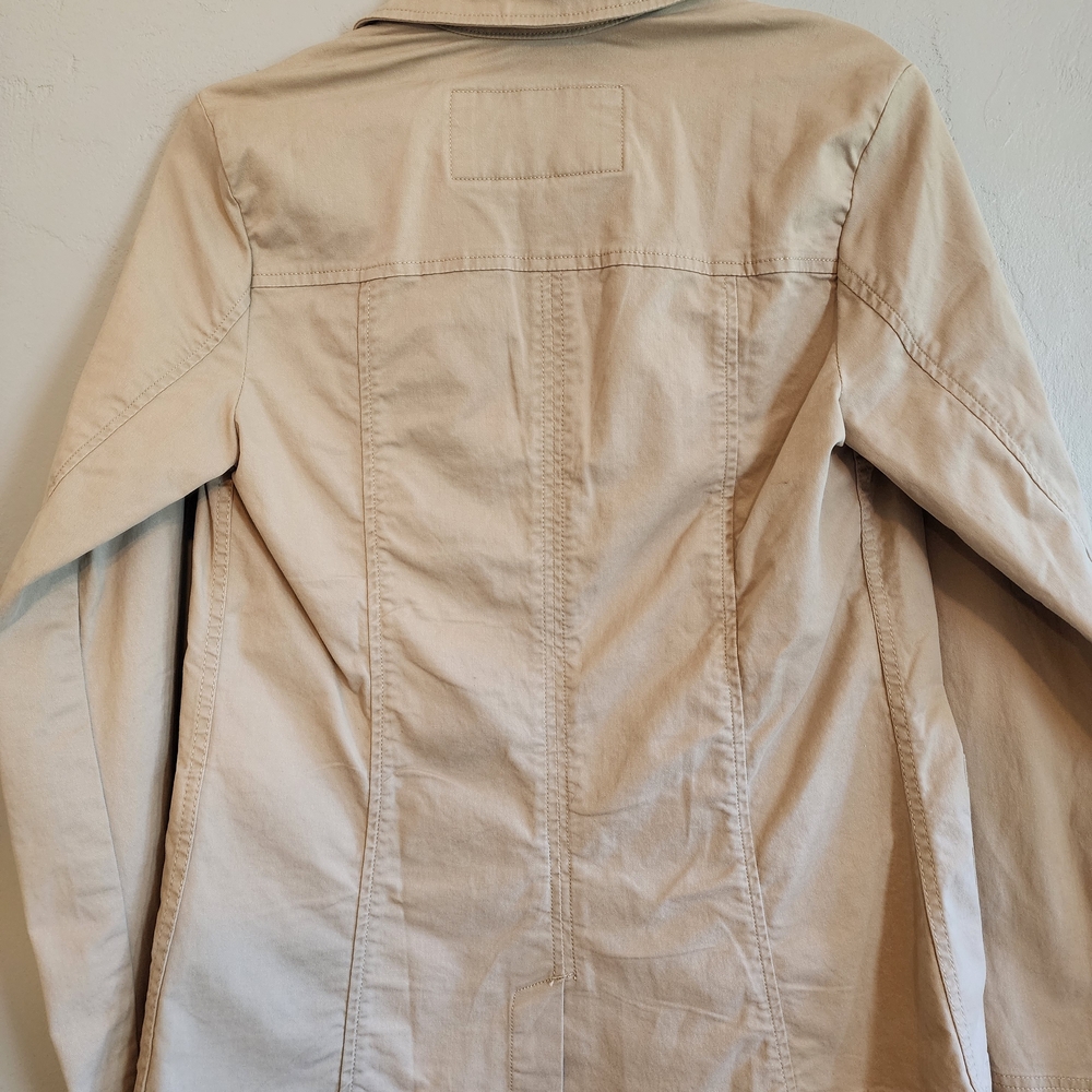 Eddie Bauer Khaki Blazer Style Jacket - Picture 4 of 4